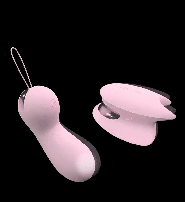 IOBANANA Finger Clip Remote Control Mini Vibrator
