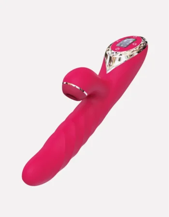 KISTOY A-King Max Auto Thrusting Suction Rabbit Vibrator