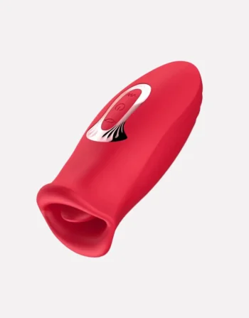 LM Biting Mouth Tongue Clit Vibrator Sex Toy