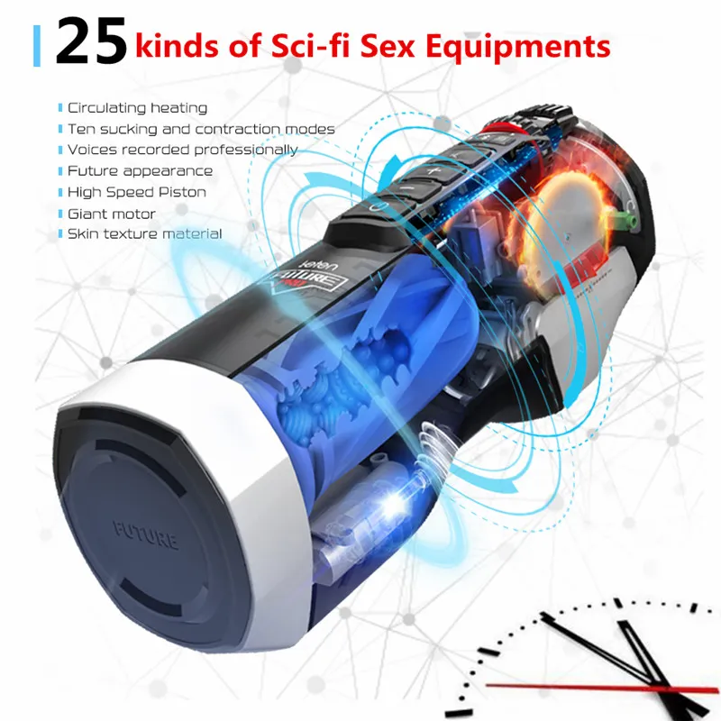 Leten 708 Pro 10 Telescopic Male Masturbator