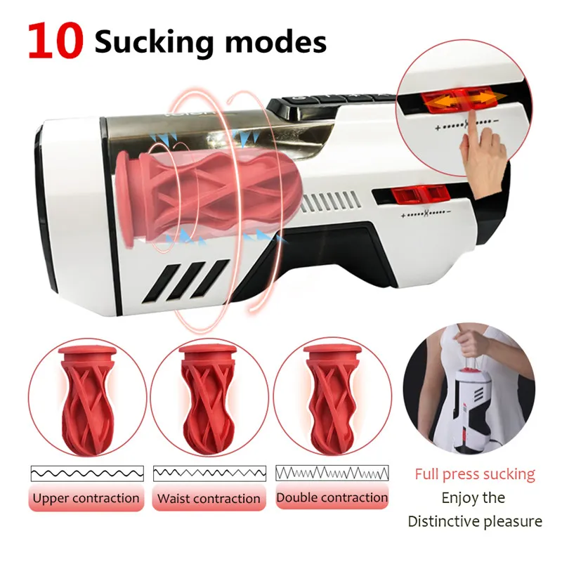 Leten 708 Pro 10 Telescopic Male Masturbator