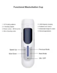 Leten A380 II Piston Voice Interactive Male Masturbator 1