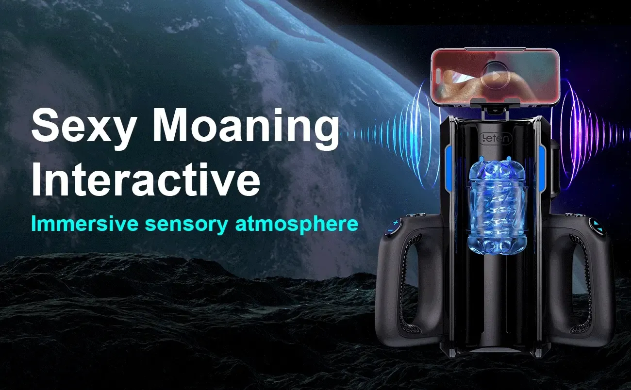 Leten Cannon King Pro High-Speed Thrusting Automatic Masturbator