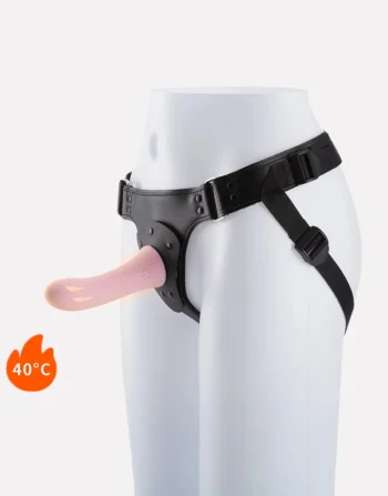 ROOMFUN CH-004M Strap on Auto-heating Harness Dildo