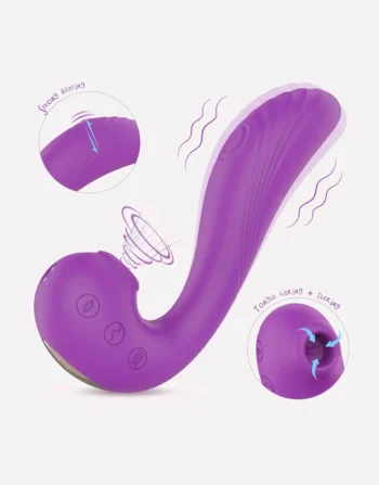 S-HANDE Angel's Wings G-Spot Clitoris Pussy Sucking Vibrator
