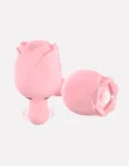 S-HANDE Double Sided Rose Sucking Virbrator Adult Toy