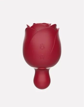 S-HANDE Double Sided Rose Sucking Virbrator Adult Toy