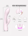 S-HANDE Fanny G-spot Citoris Stimulate Rabbit Vibrator 0