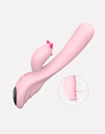 S-HANDE Plume Dual Motor G-spot Dildo Rabbit Vibrator