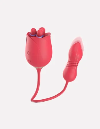 S-HANDE Rose Dual-Sided Sucking Vibrator for Women