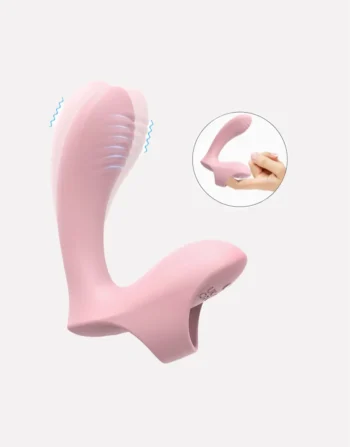 S-Hande S496 Double Motor Vibrator Couple Finger Vibrator