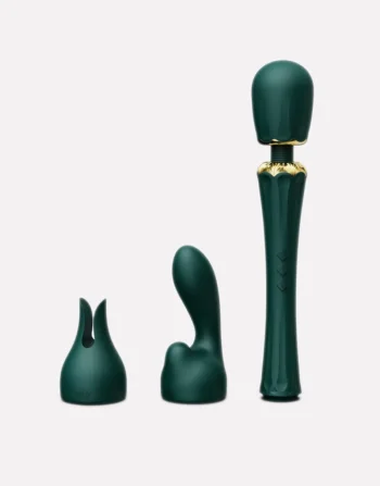ZALO Kyro Wand Massager AV Wand Vibrator Green 03