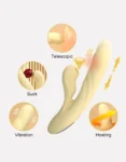 SVAKOM Thrusting Automatic Heat Female Suction Vibrator 1